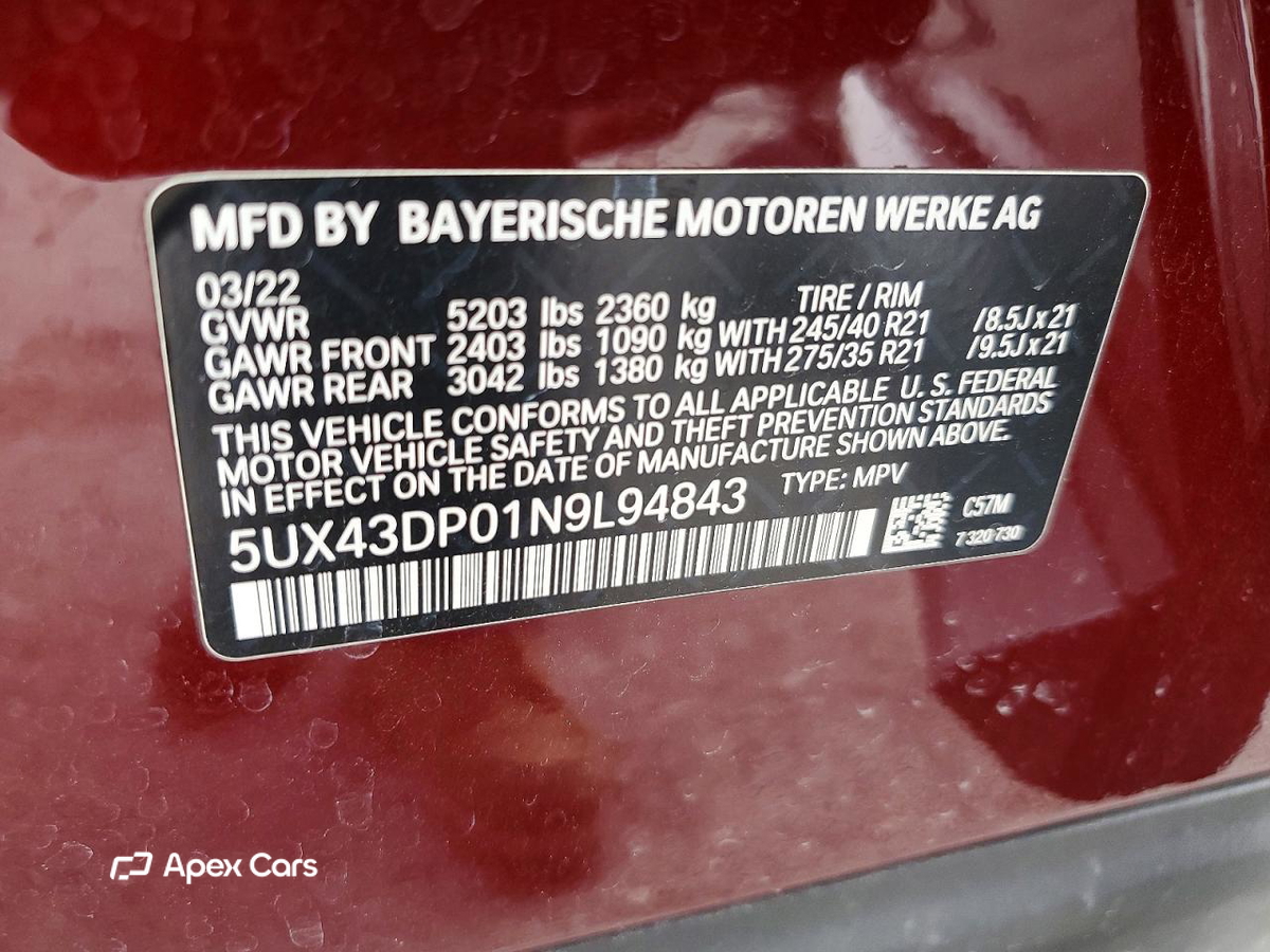 BMW X3 2022