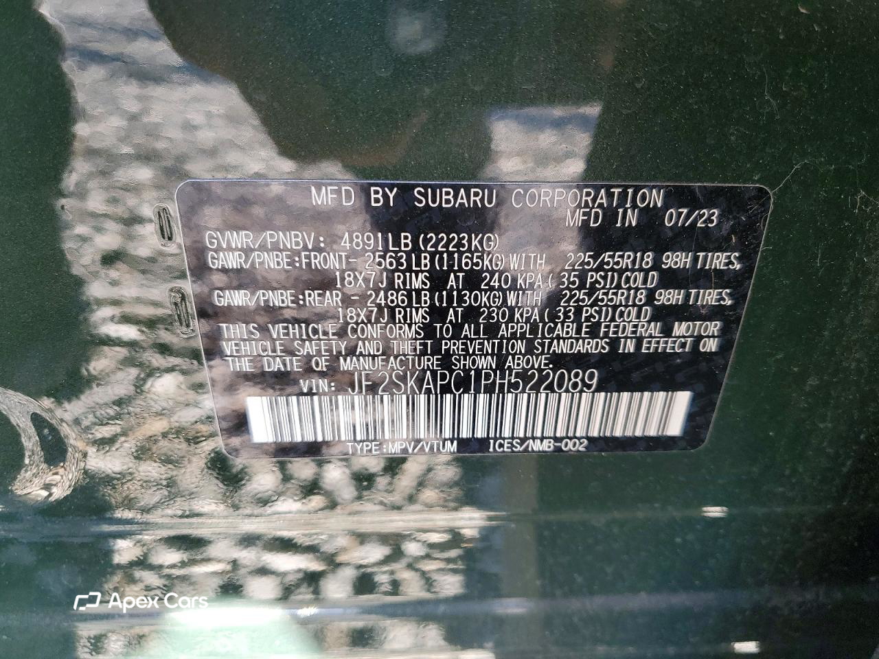 Subaru Forester 2023