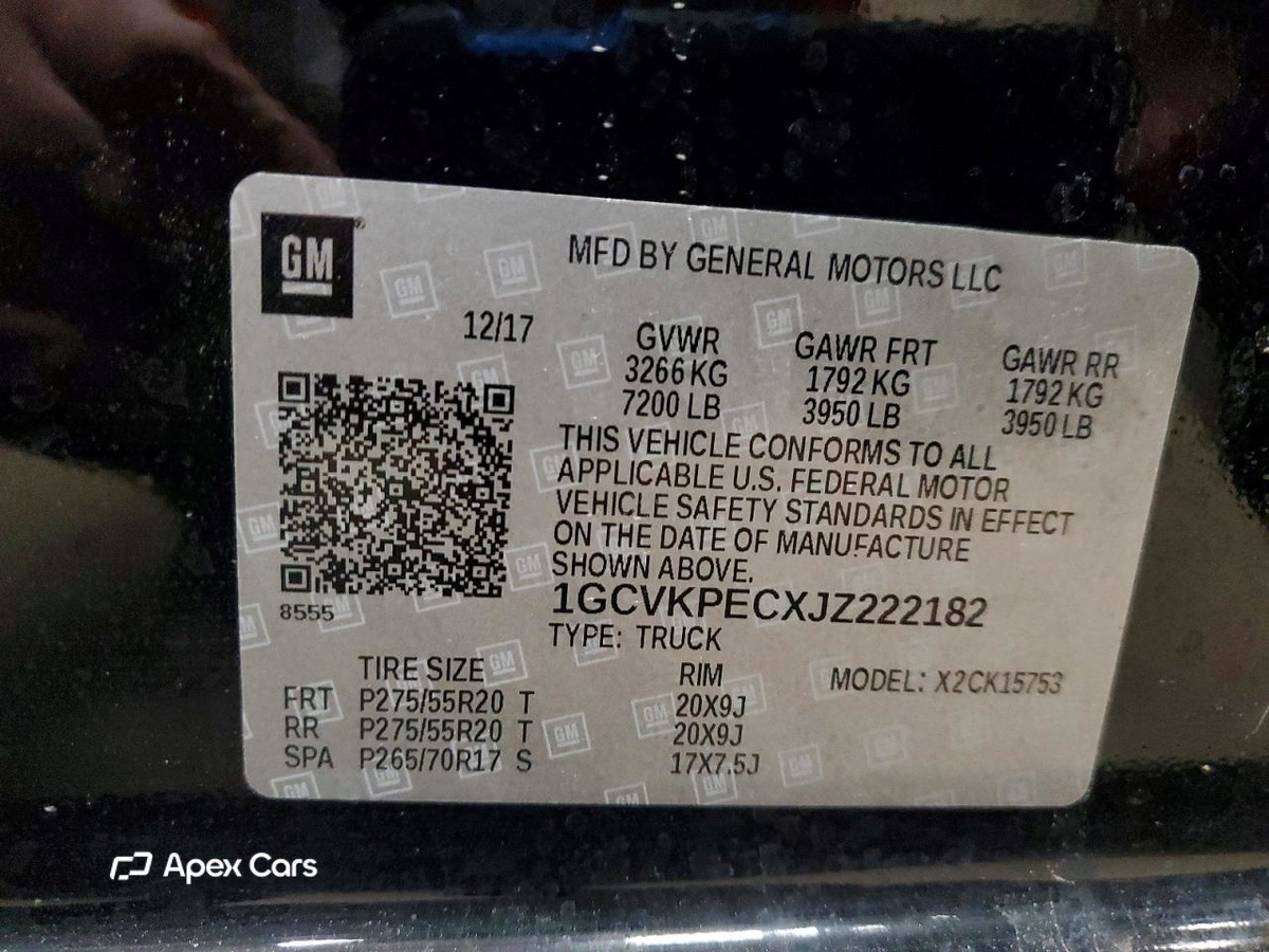 Chevrolet Silverado 2018