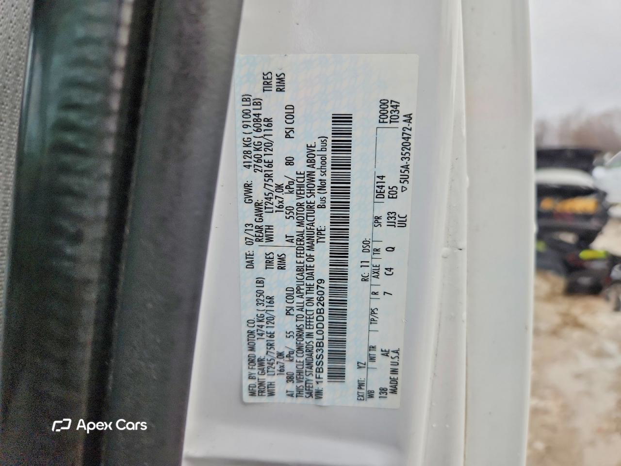Ford Econoline 2013