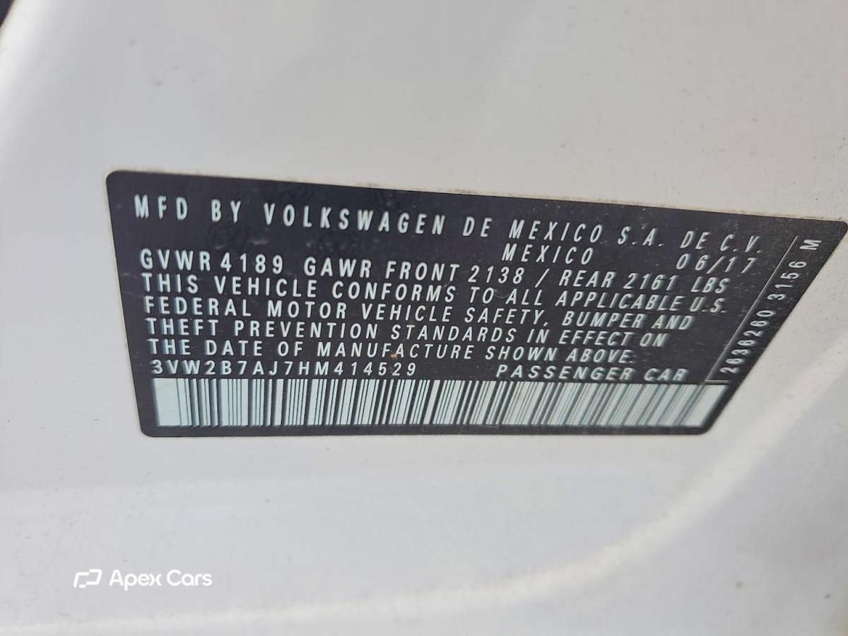 Volkswagen Jetta 2017