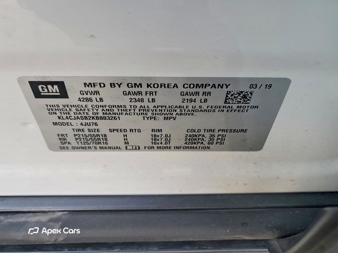 Buick Encore 2019