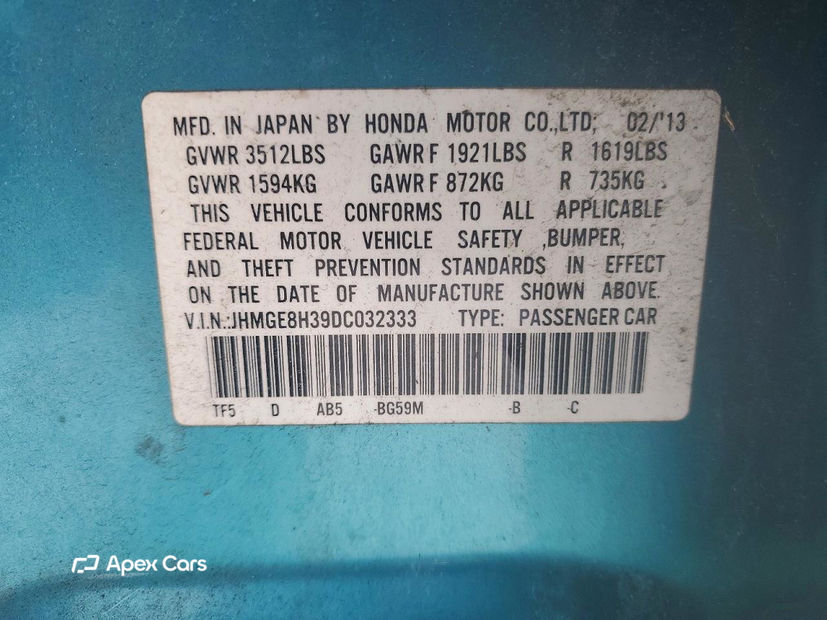 Honda Fit 2013