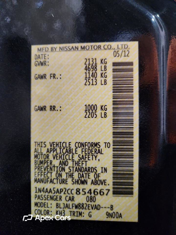 Nissan Maxima 2012