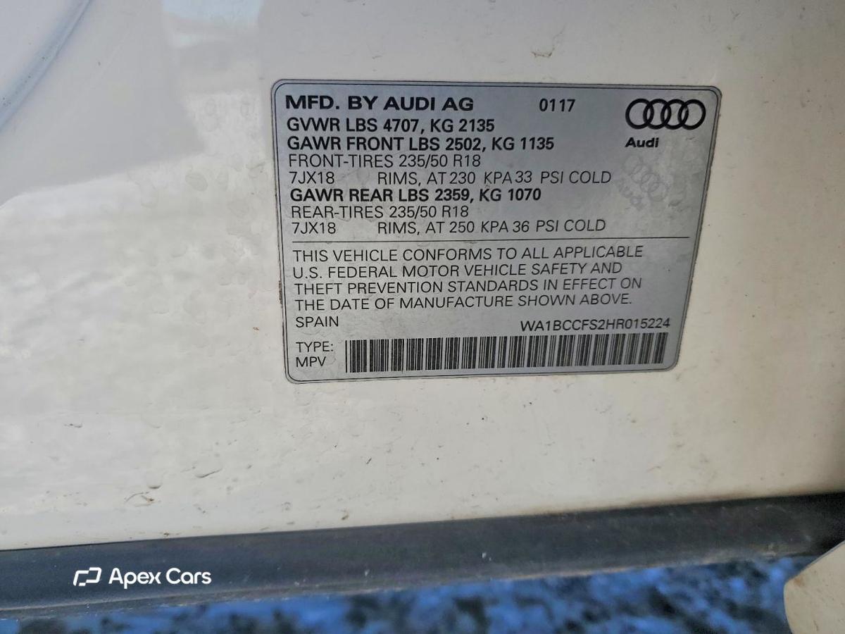 Audi Q3 2017