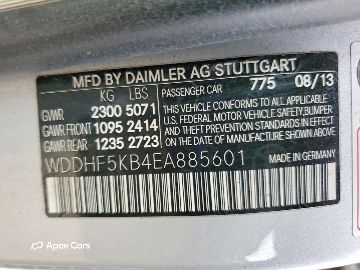 Mercedes-Benz E-klasse 2014