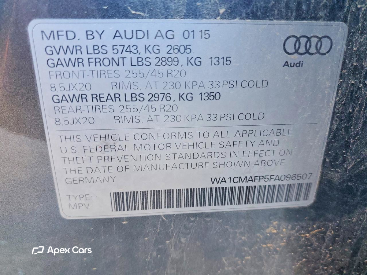 Audi Q5 2015