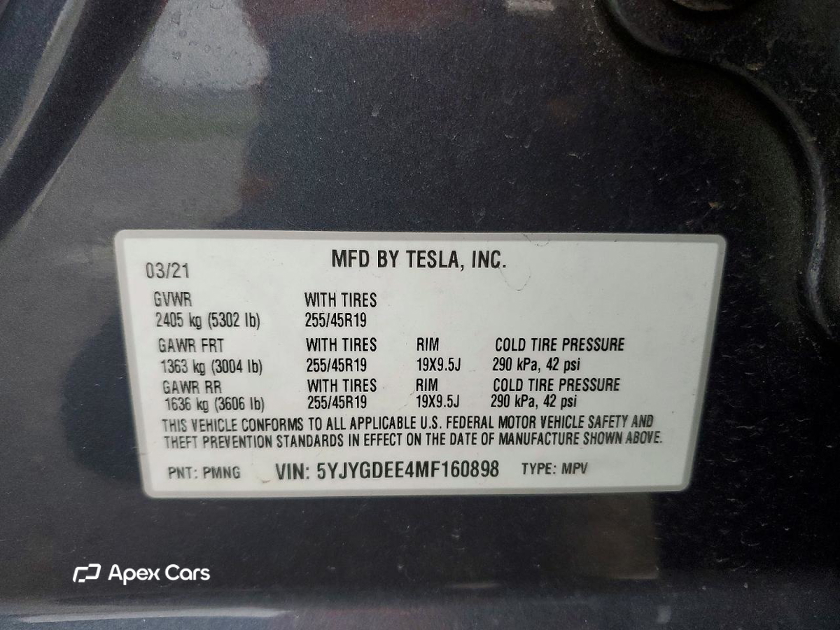 Tesla Model Y 2021