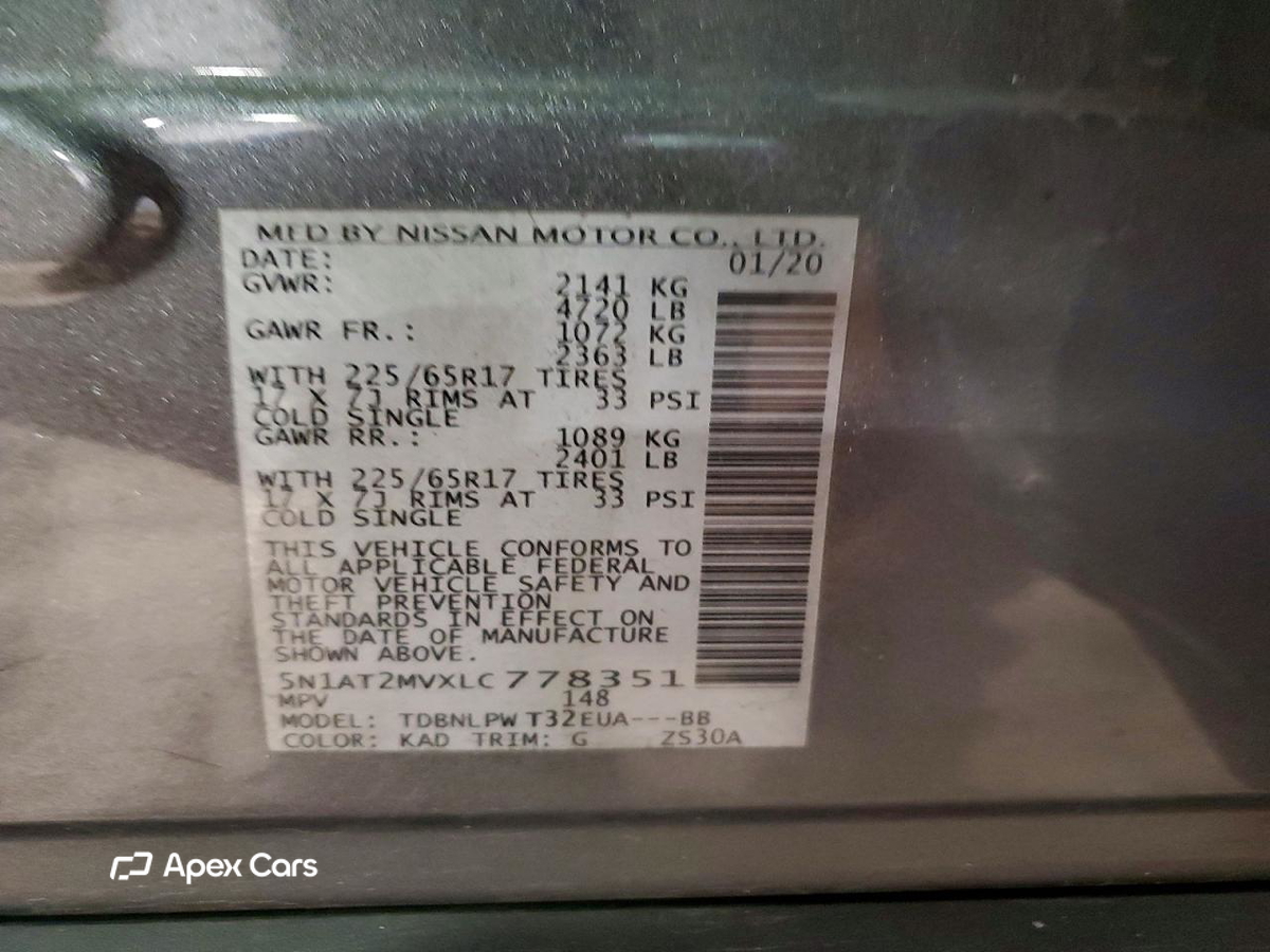 Nissan Rogue 2020