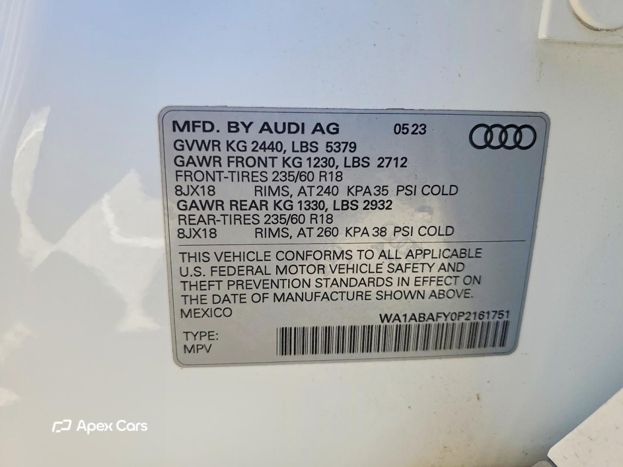 Audi Q5 2023