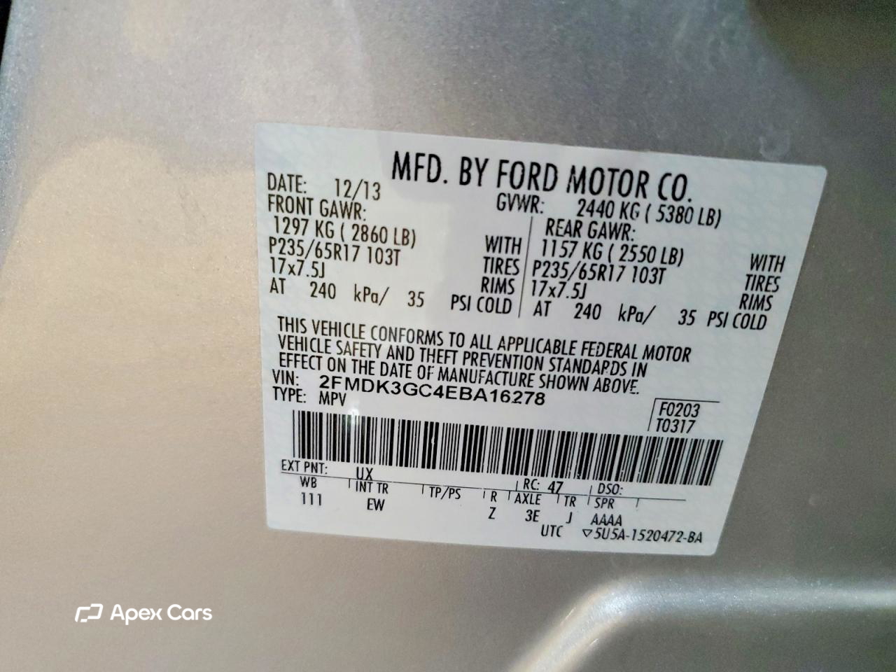 Ford Edge 2014