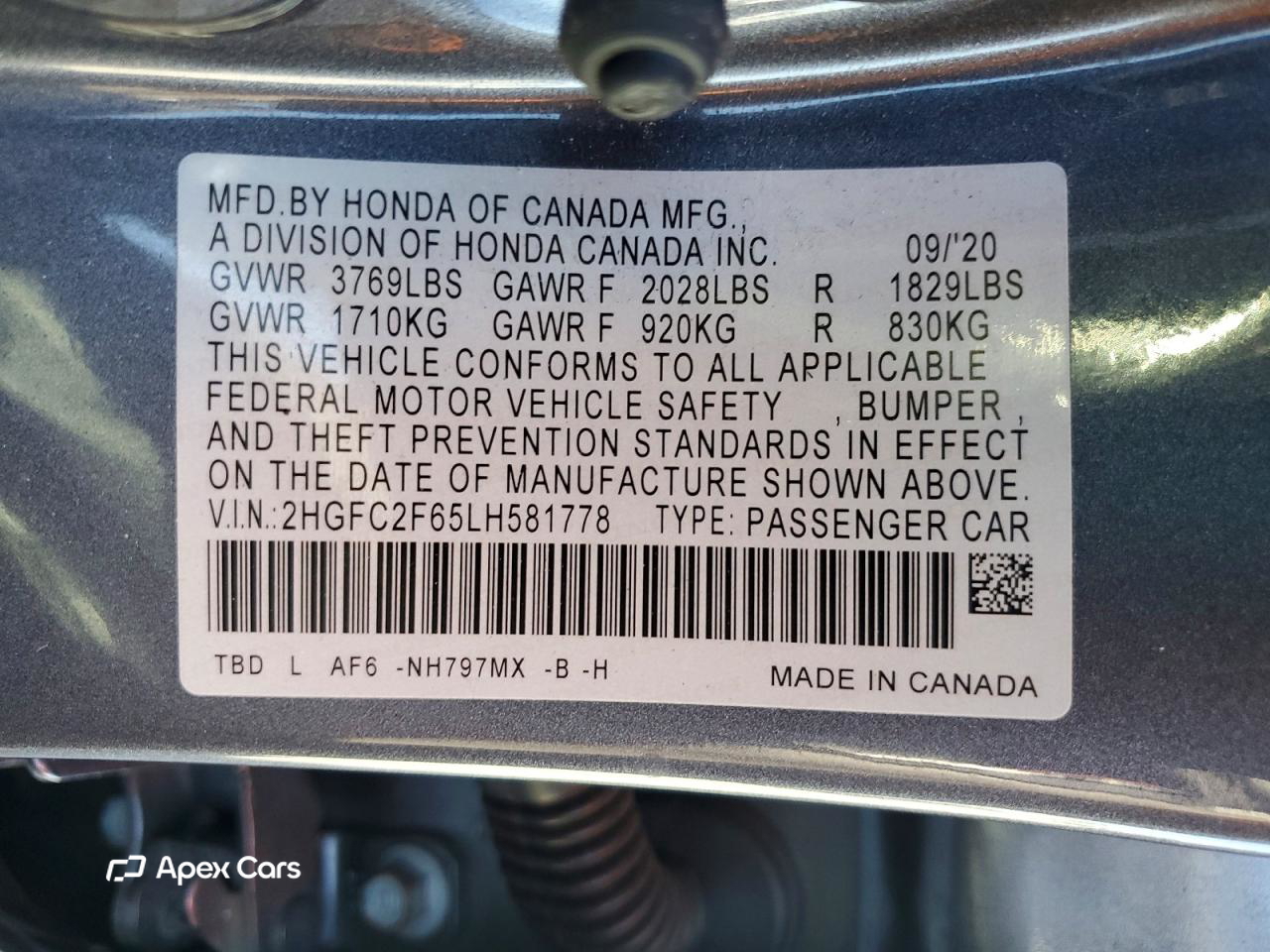 Honda Civic 2020