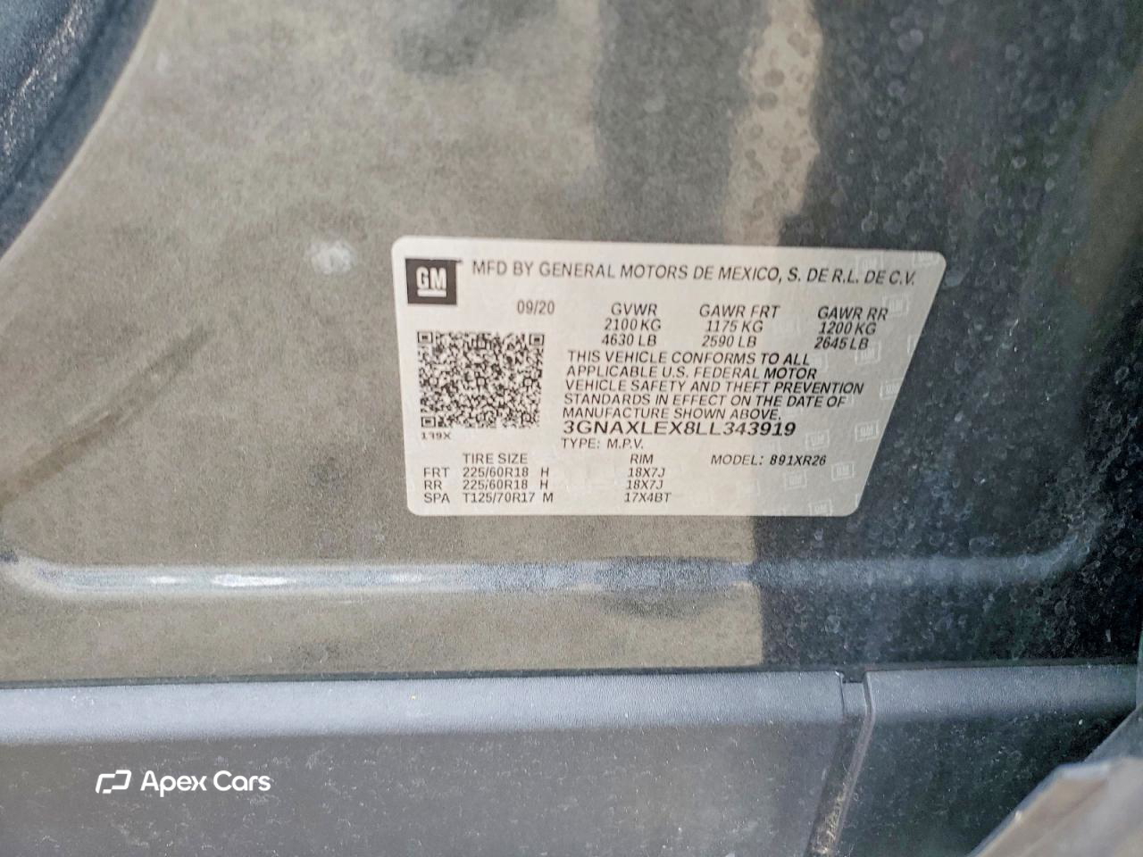 Chevrolet Equinox 2020