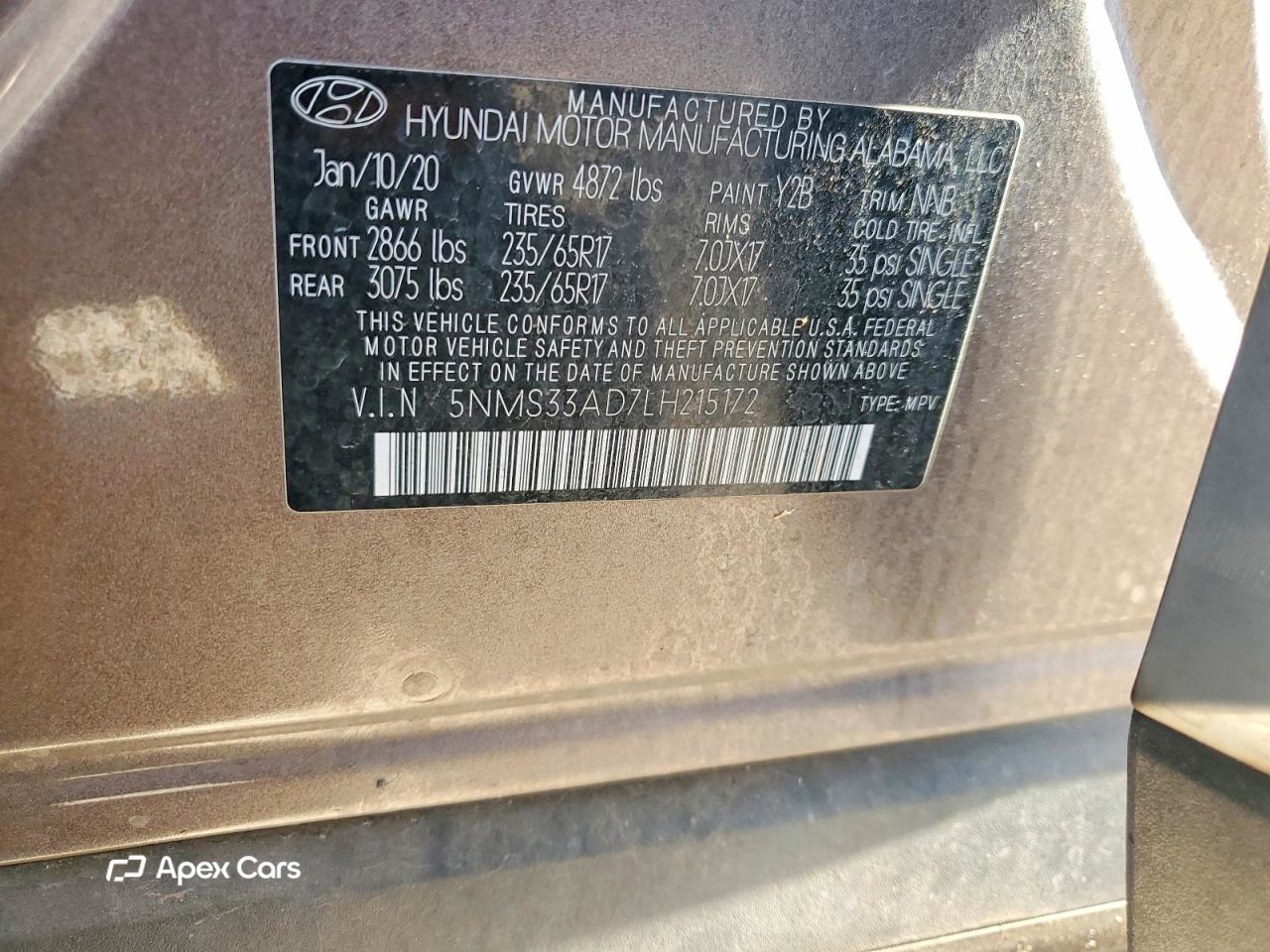 Hyundai Santa Fe 2020