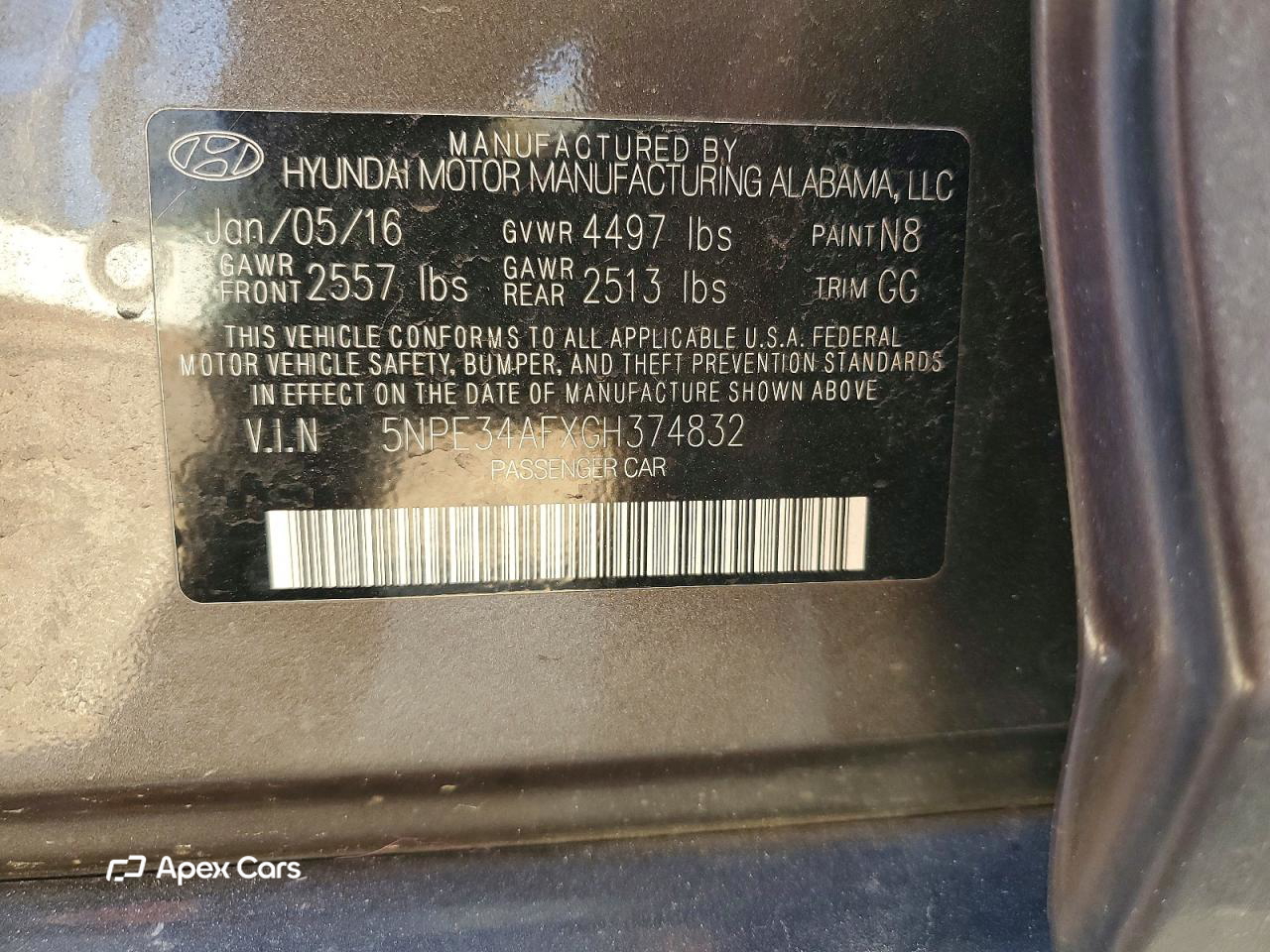 Hyundai Sonata 2016