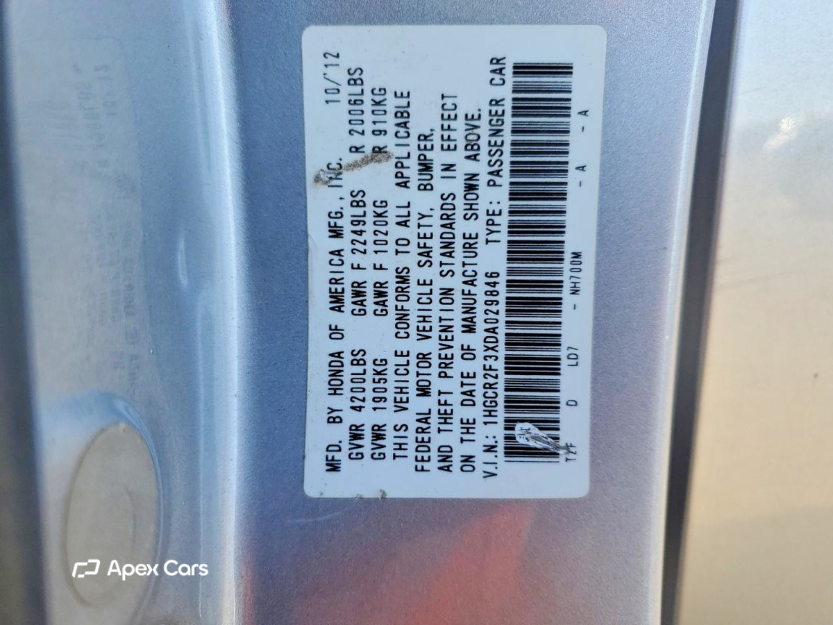 Honda Accord 2013