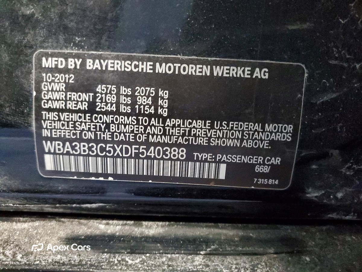 BMW Series 3 2013