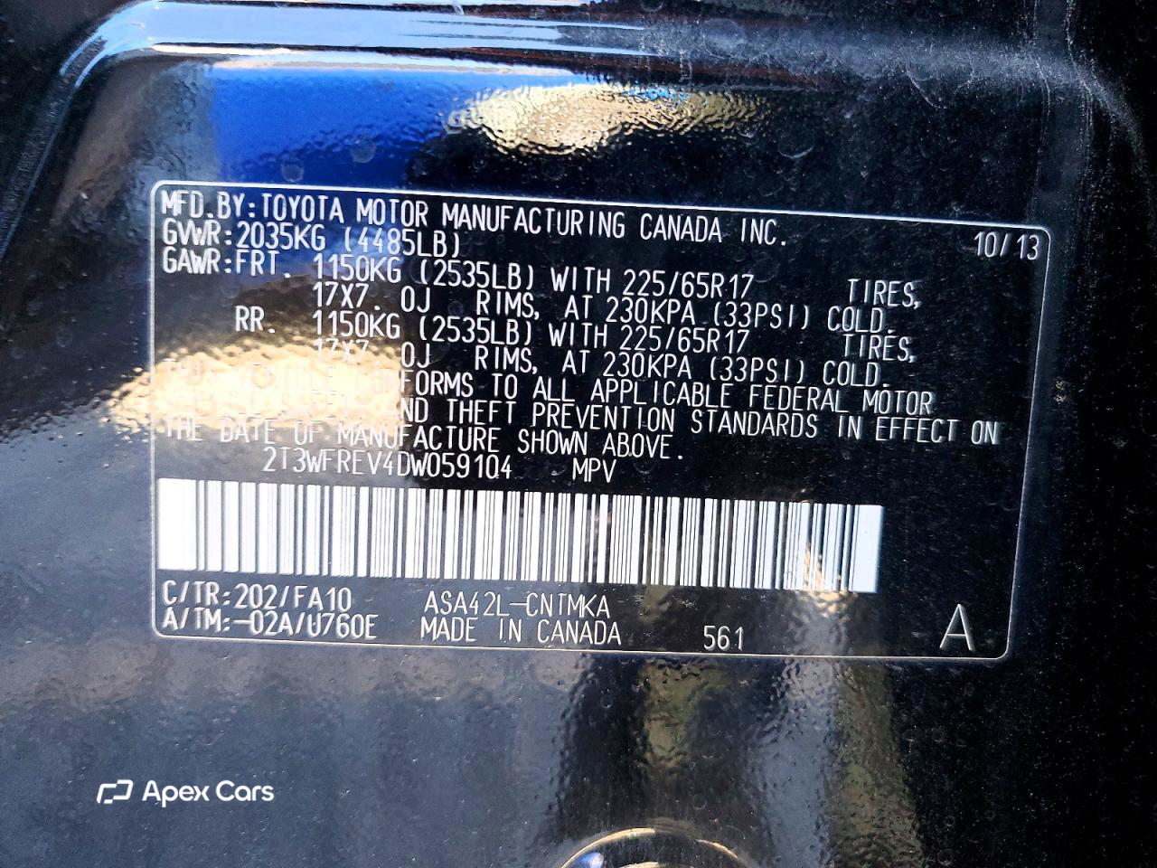 Toyota RAV 4 2013