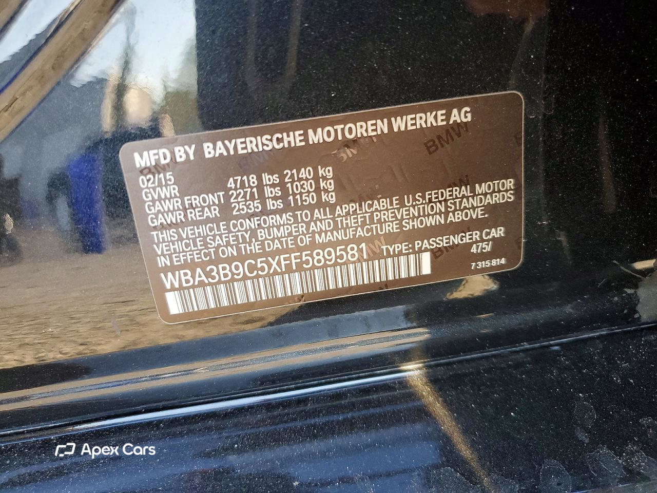 BMW Series 3 2015