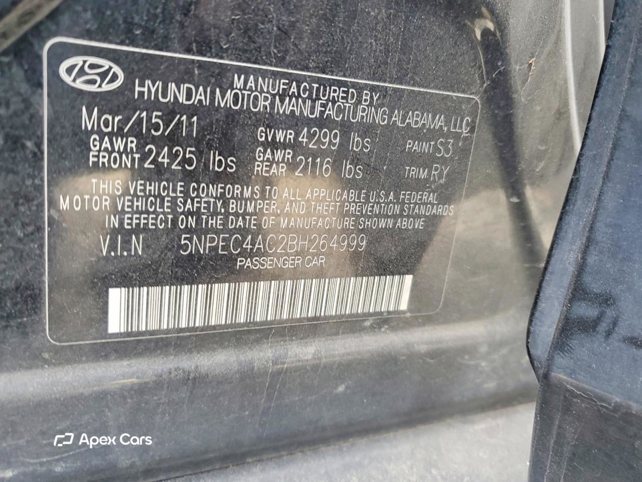 Hyundai Sonata 2011