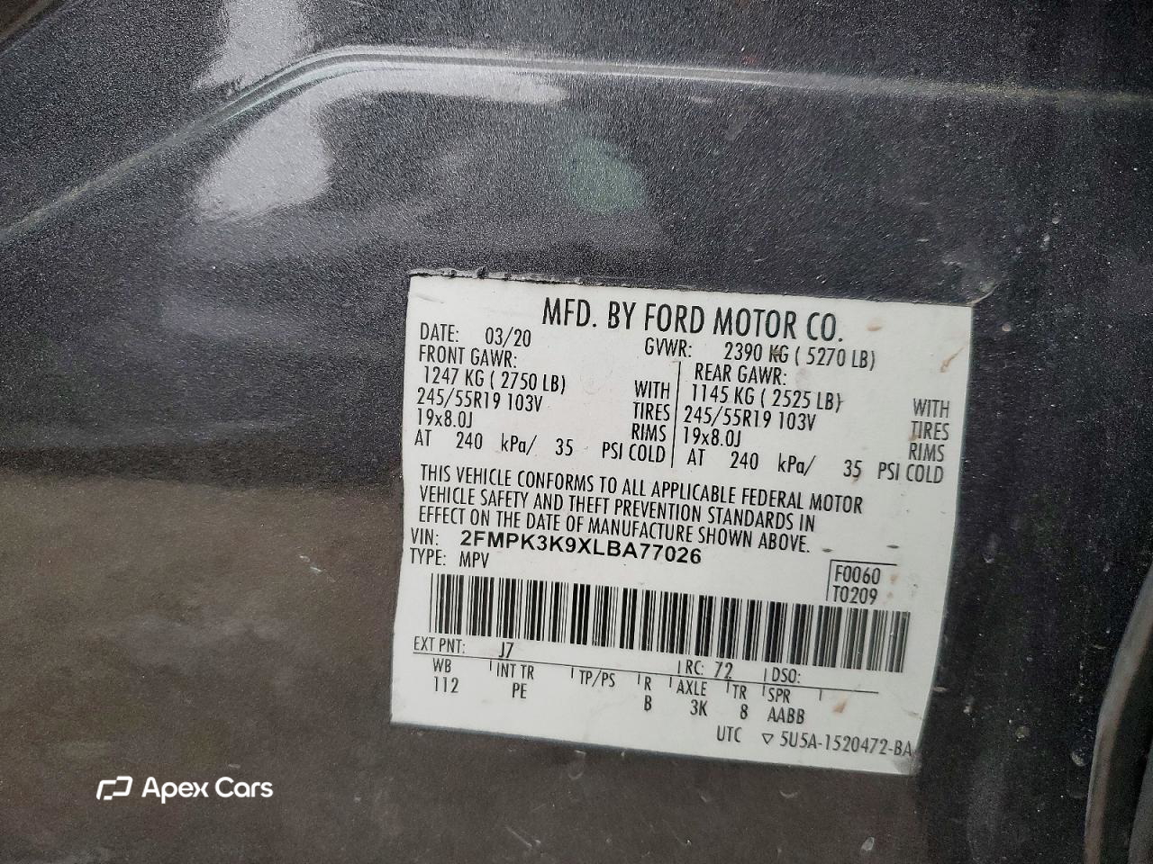 Ford Edge 2020