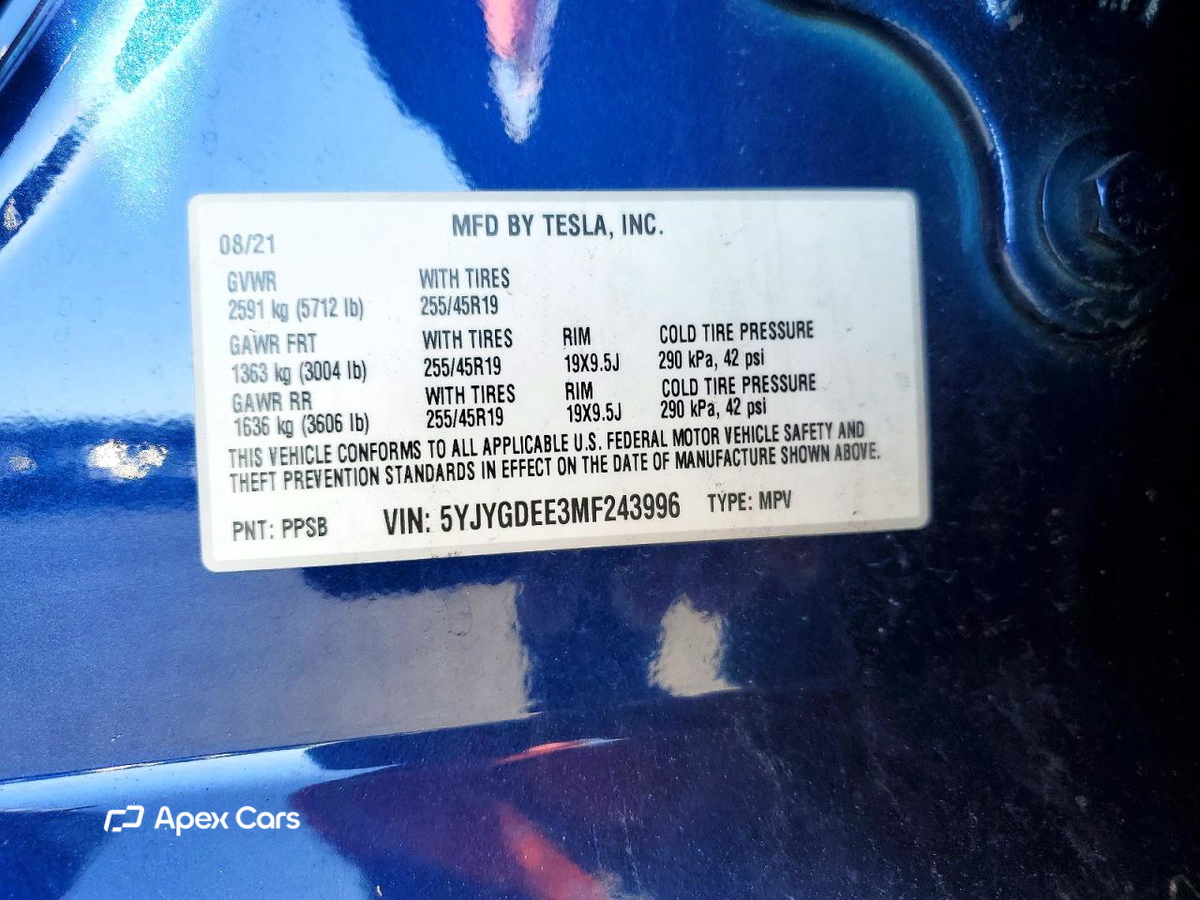 Tesla Model Y 2021