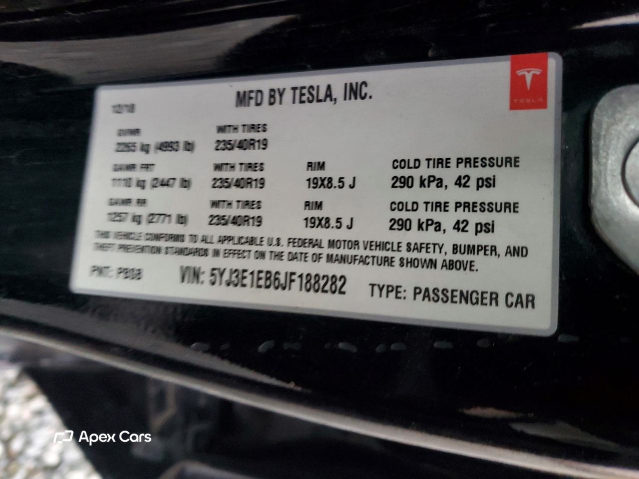 Tesla Model 3 2018