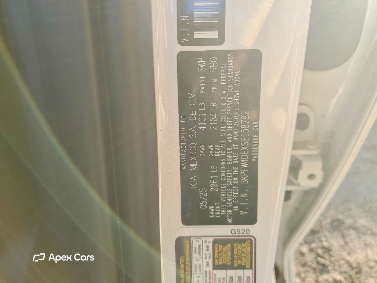 Kia K4 2025