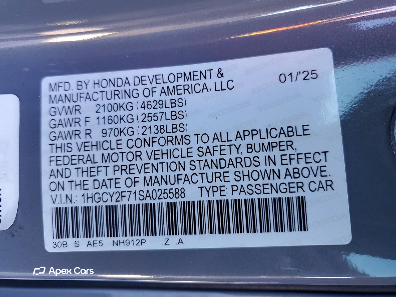 Honda Accord 2025