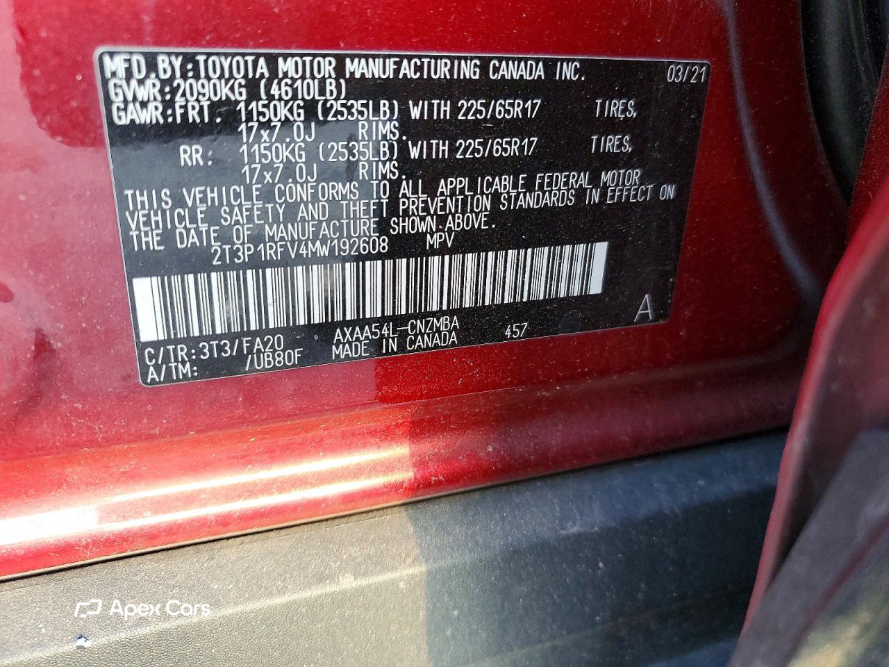 Toyota RAV 4 2021