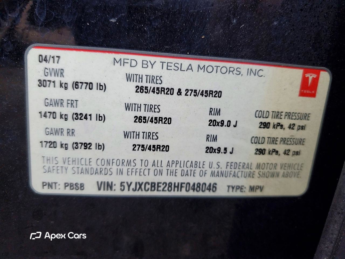 Tesla Model X 2017
