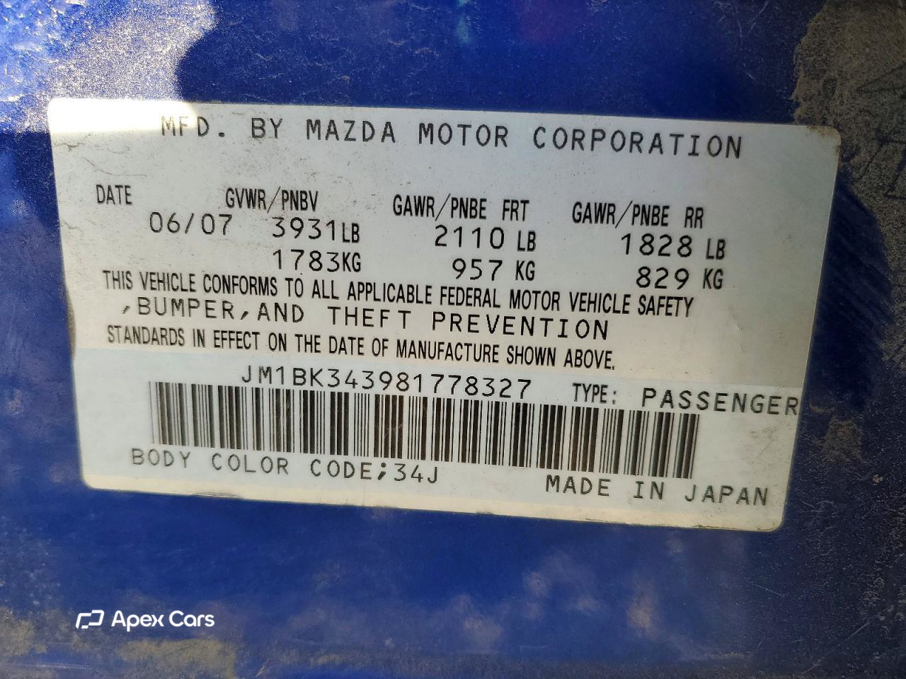 Mazda 3 2008