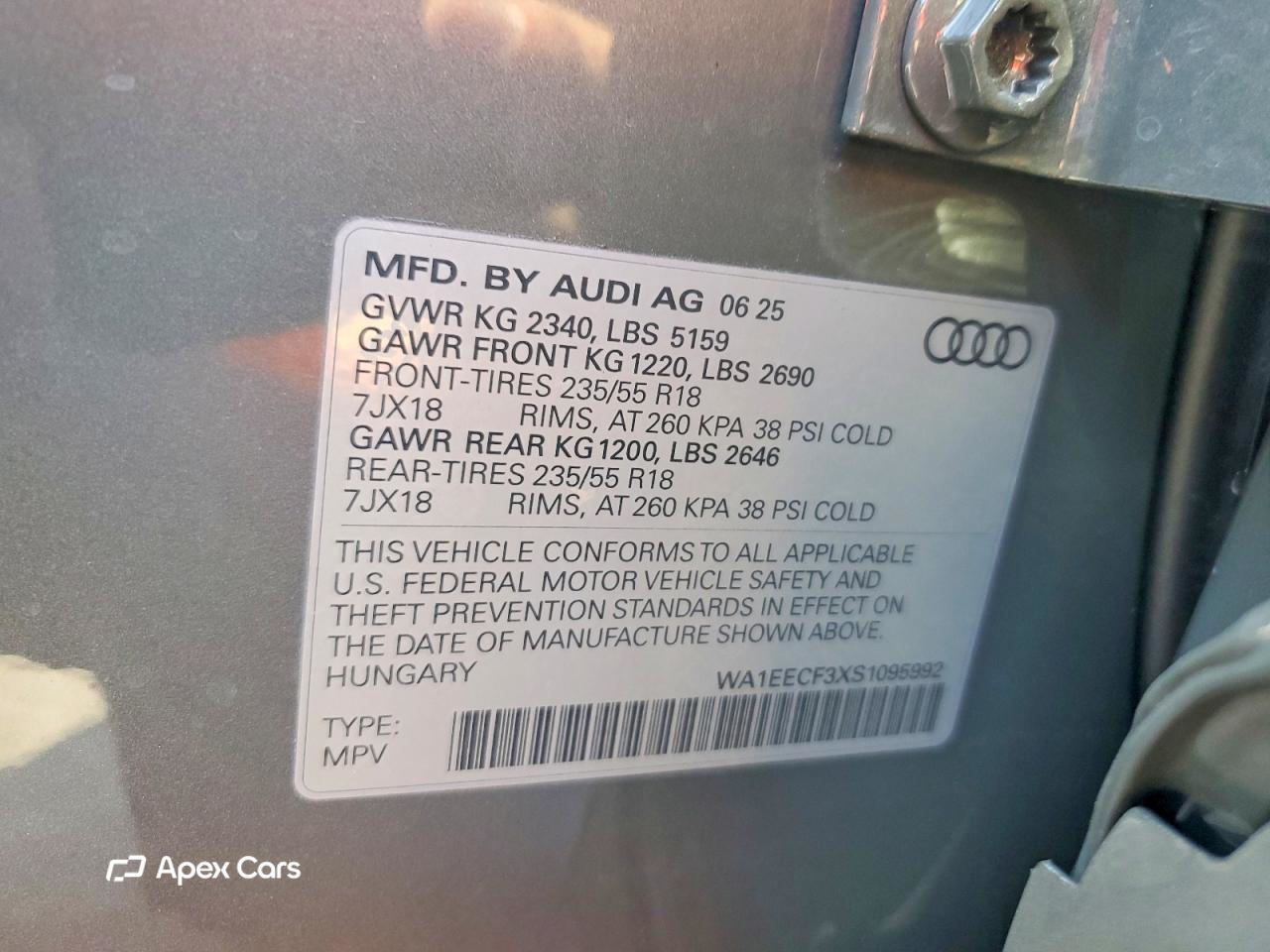 Audi Q3 2025