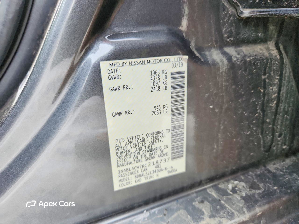 Nissan Altima 2019