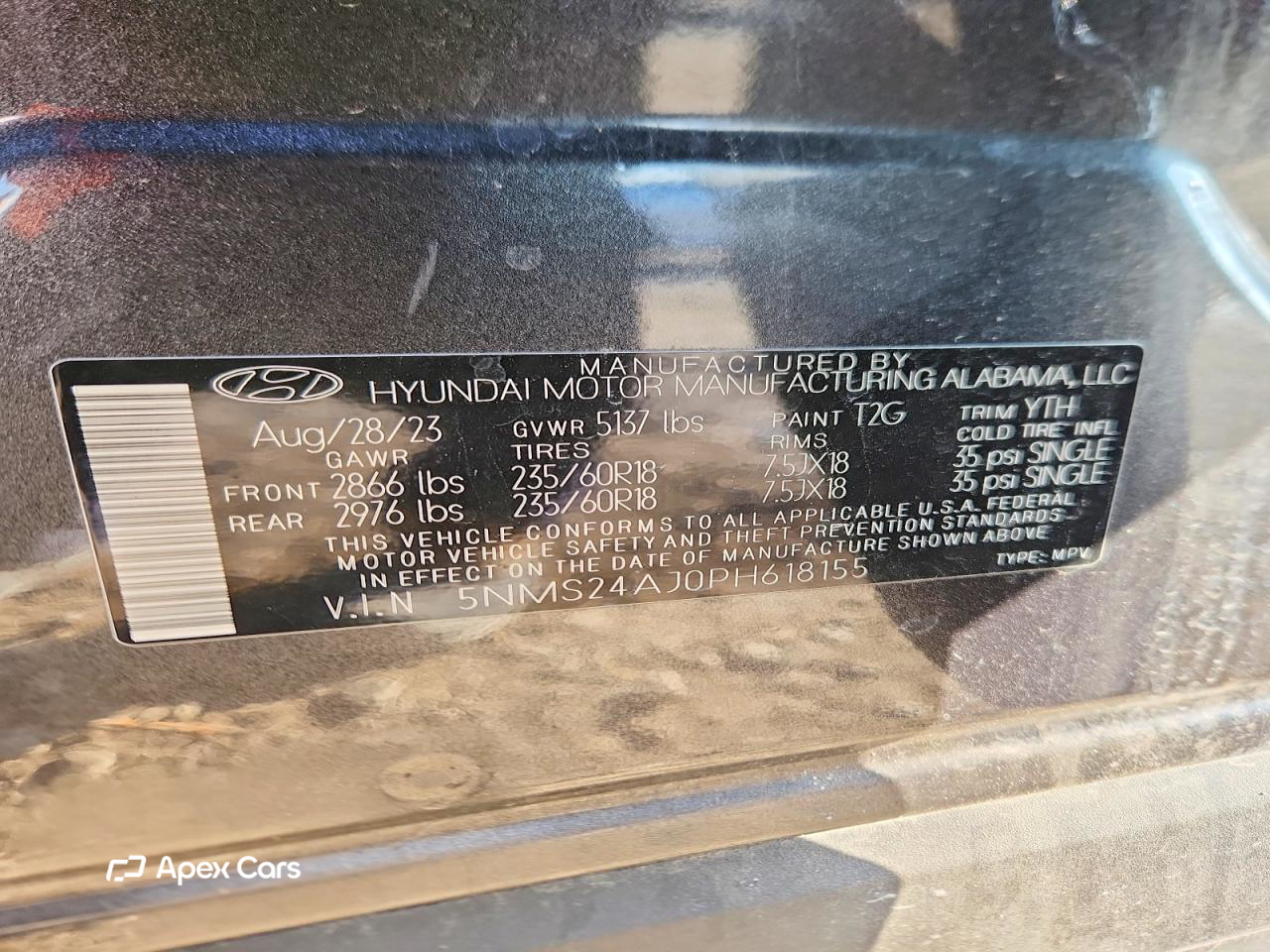 Hyundai Santa Fe 2023