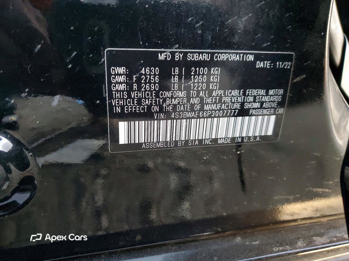 Subaru Legacy 2023