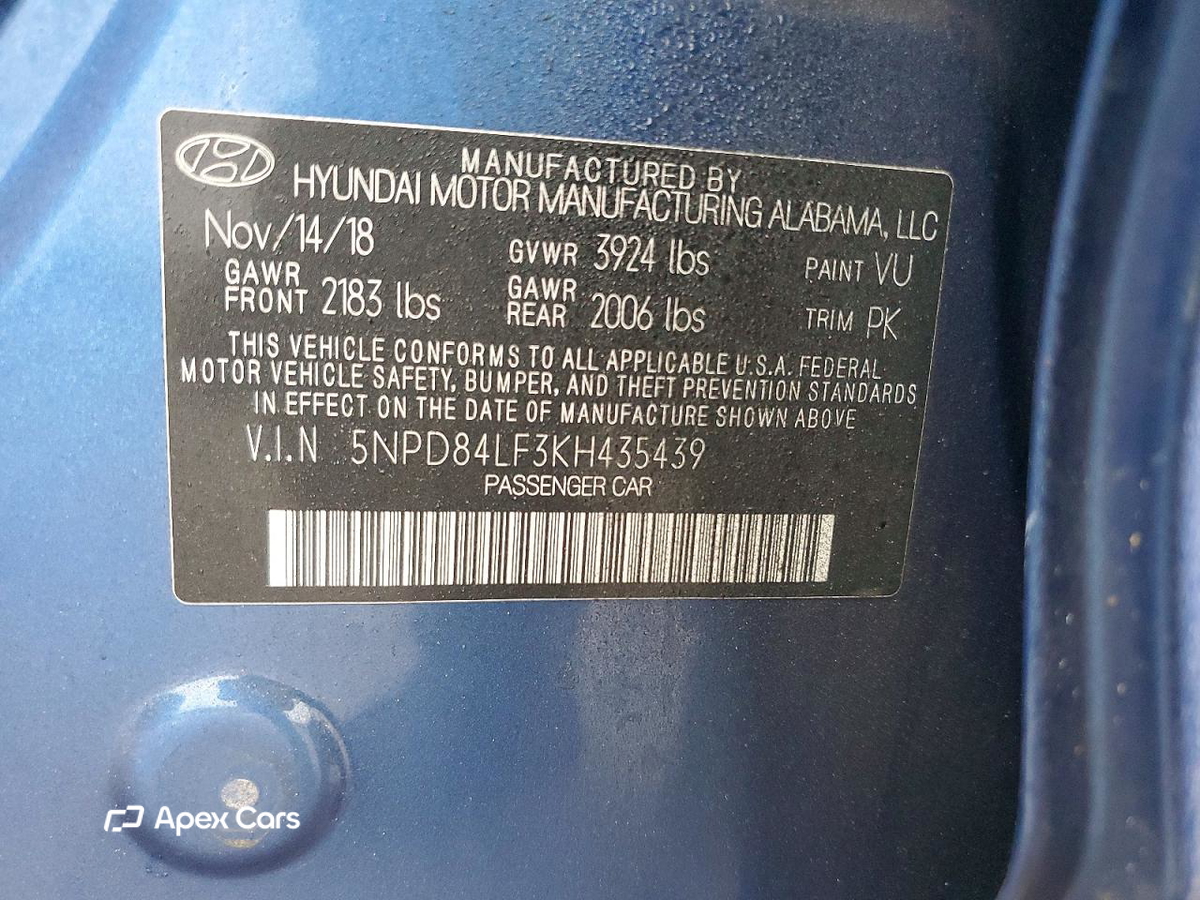 Hyundai Elantra 2019