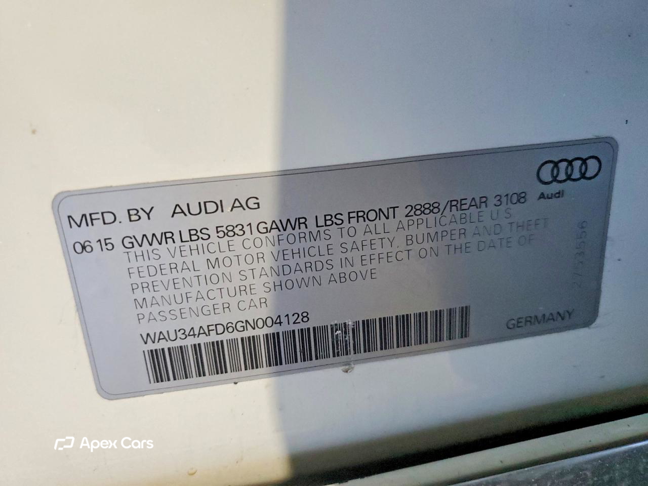 Audi A8 2016