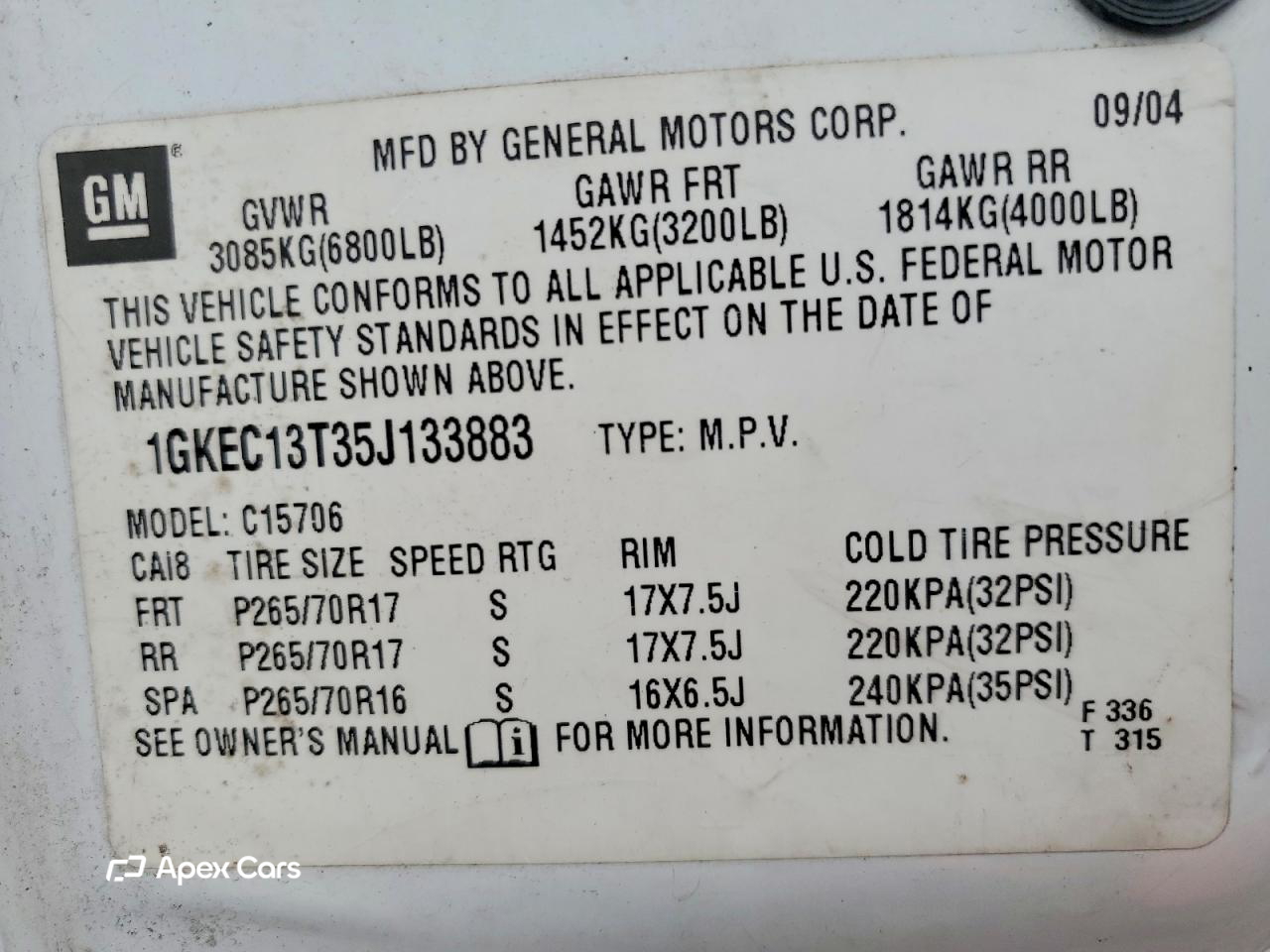 GMC Yukon 2005
