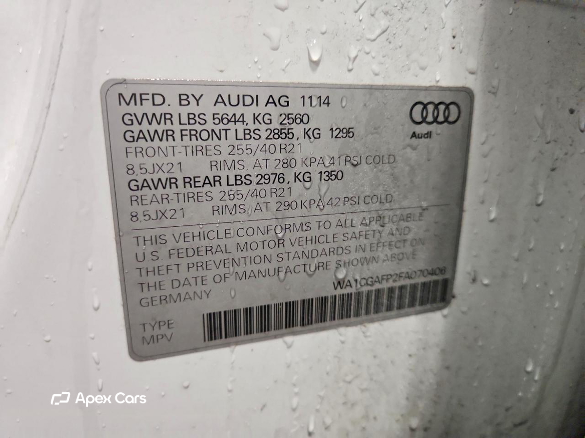Audi SQ5 2015
