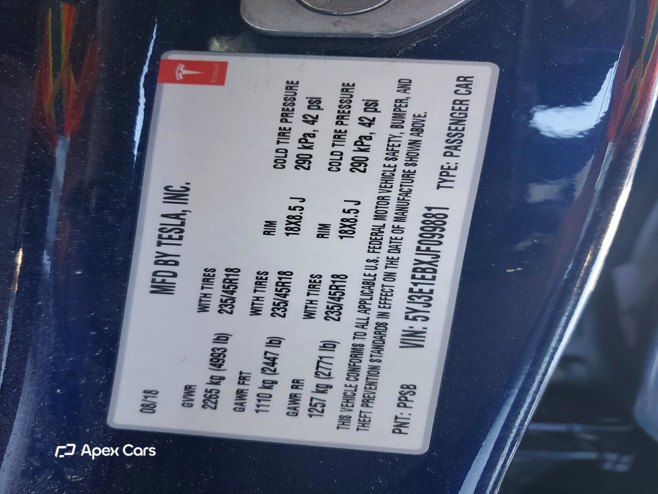 Tesla Model 3 2018