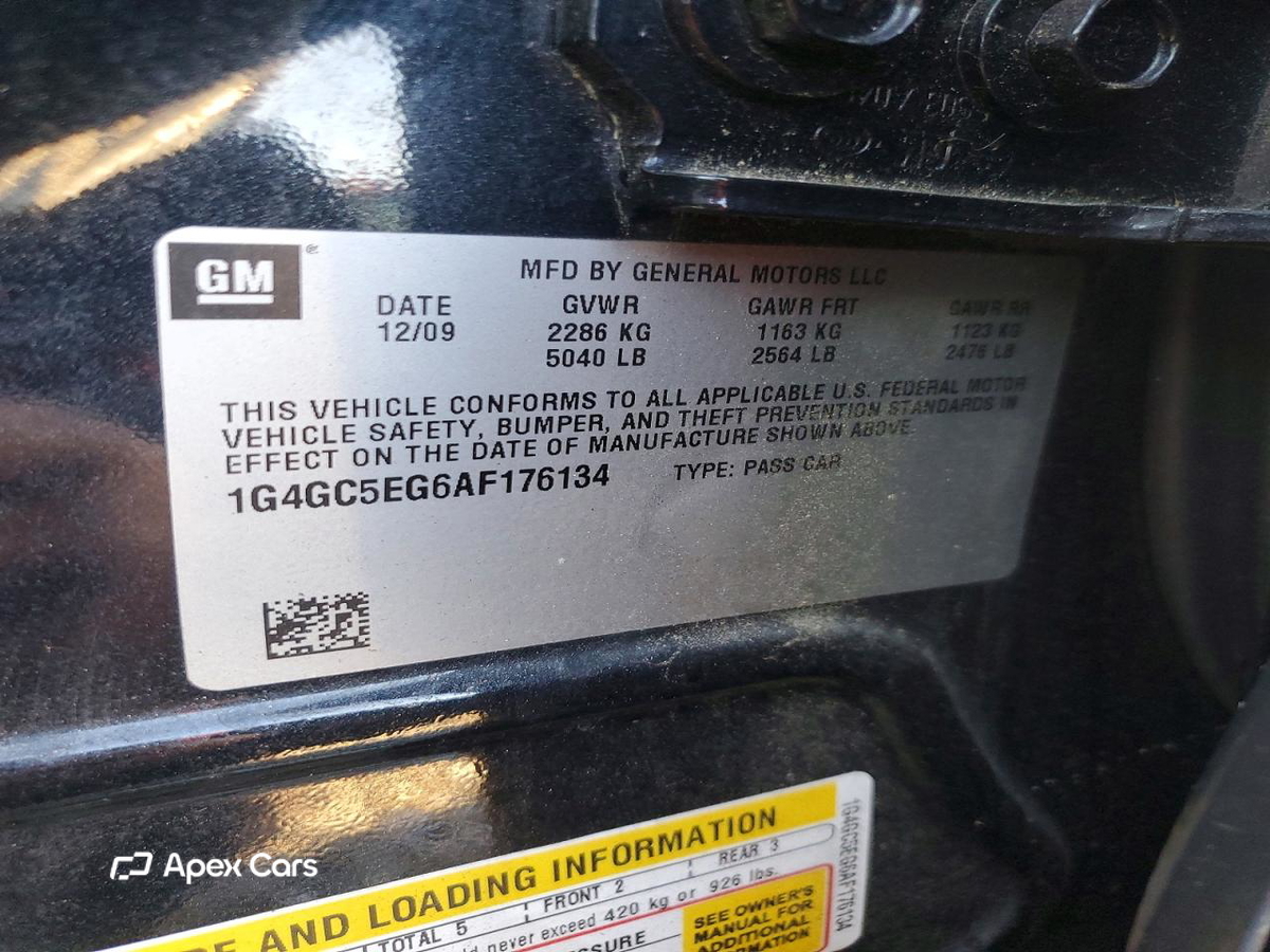 Buick LaCrosse 2010