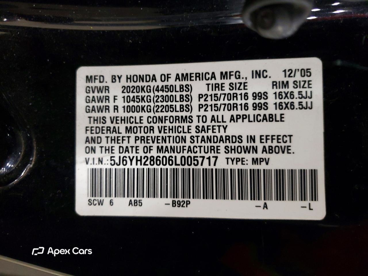 Honda Element 2006