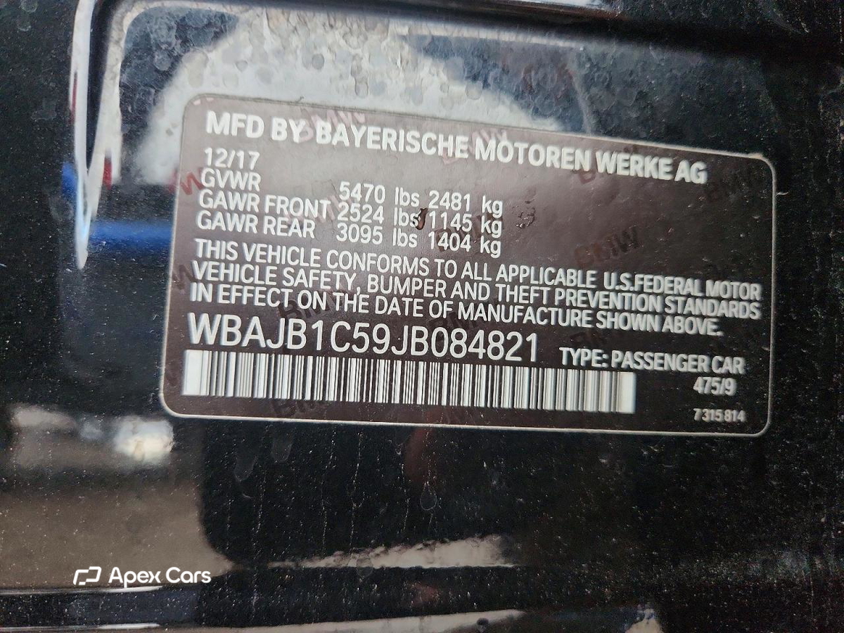 BMW Series 5 2018