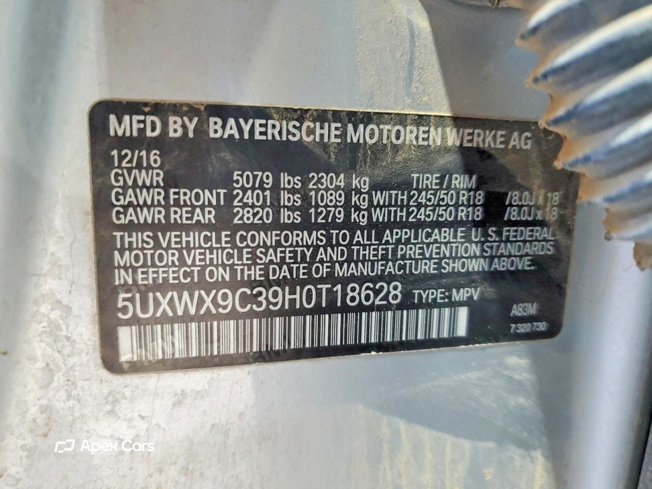 BMW X3 2017