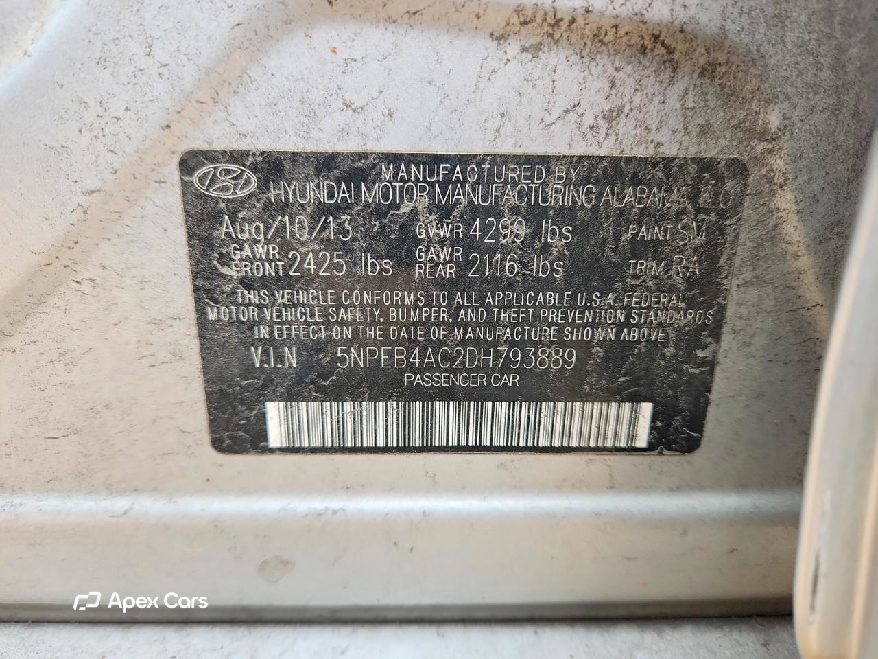 Hyundai Sonata 2013