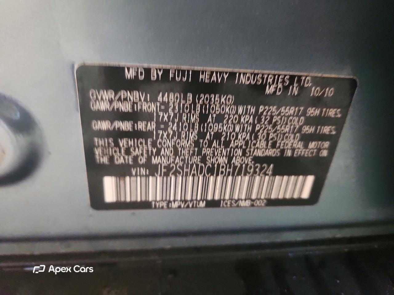 Subaru Forester 2011