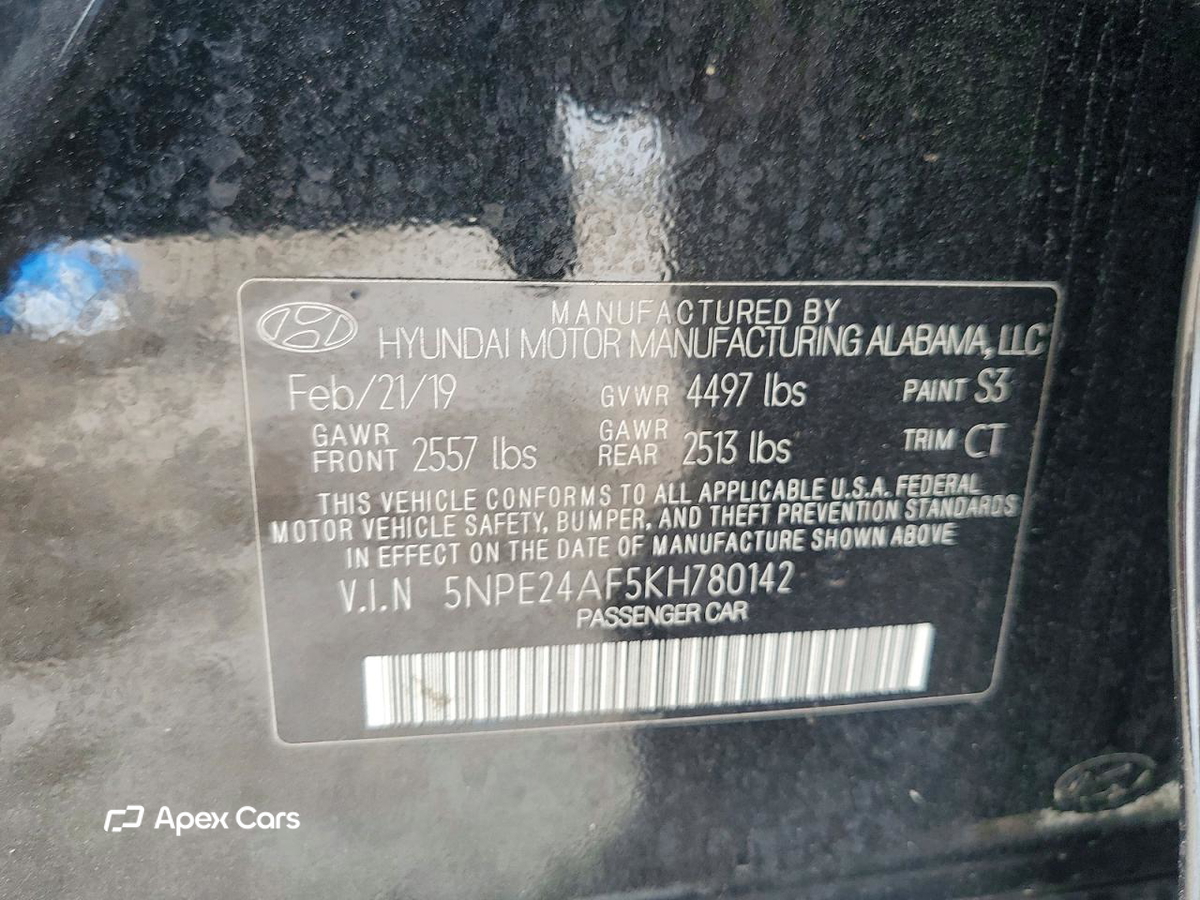 Hyundai Sonata 2019