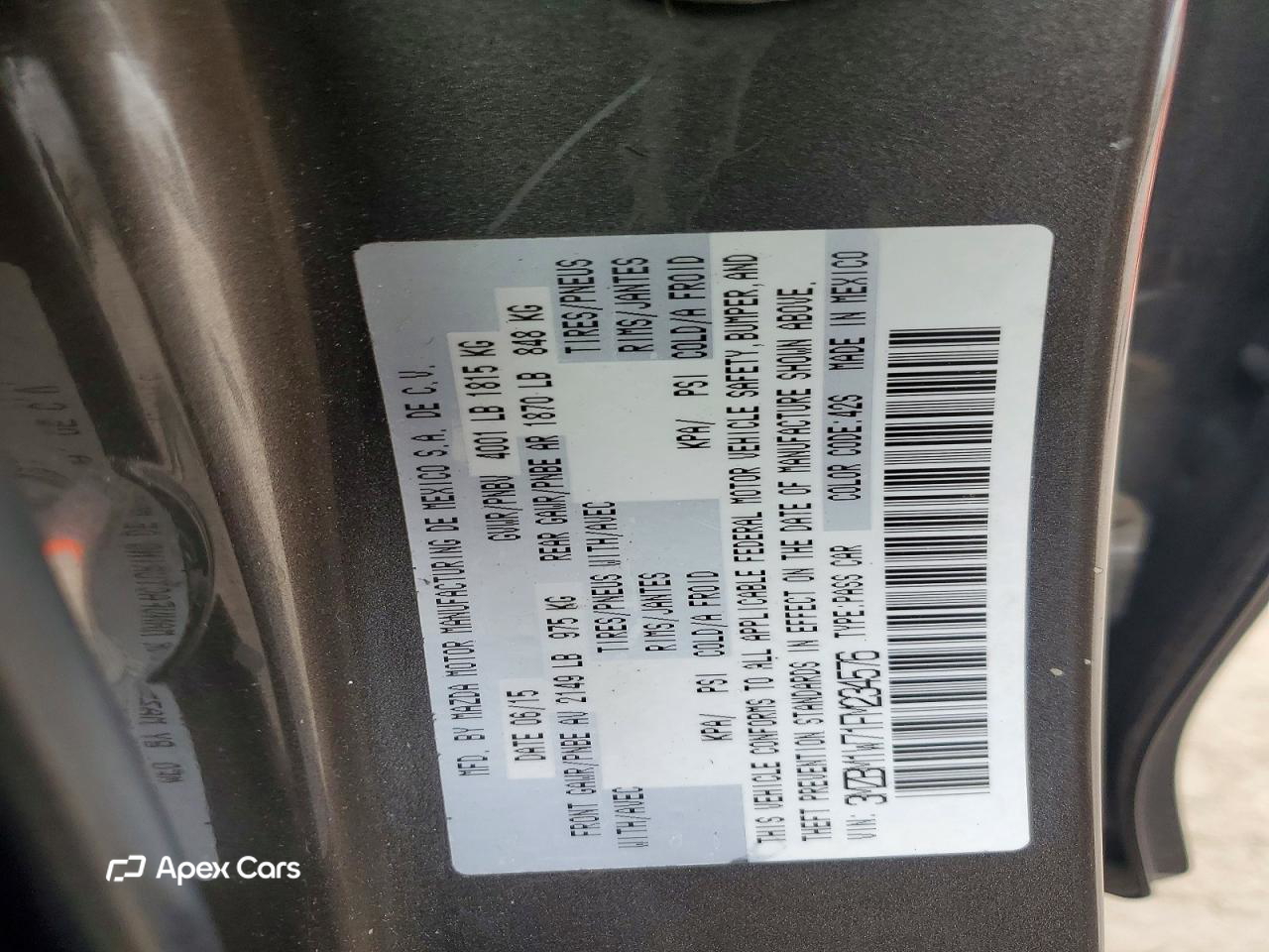 Mazda 3 2015