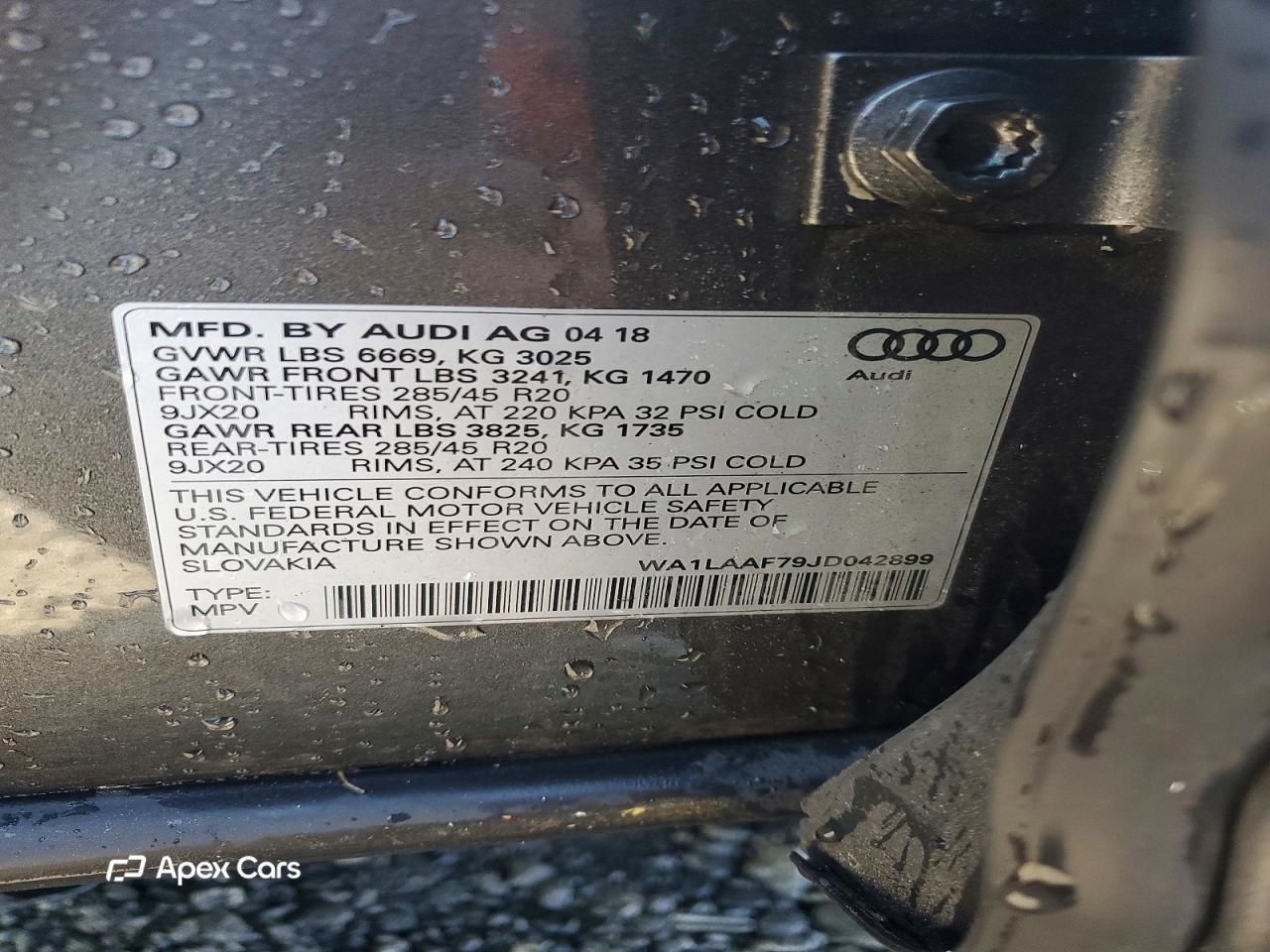 Audi Q7 2018